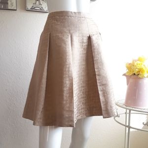 J. Crew Asymmetrical Skirt in Tan